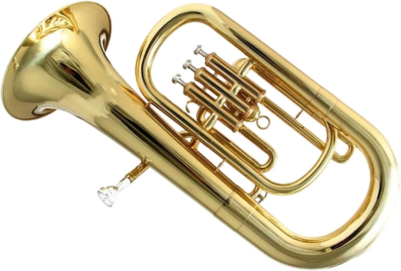 Euphonium Vertical And Flat Keys Is A Brass Instrument Euphonium All-brass Instrument