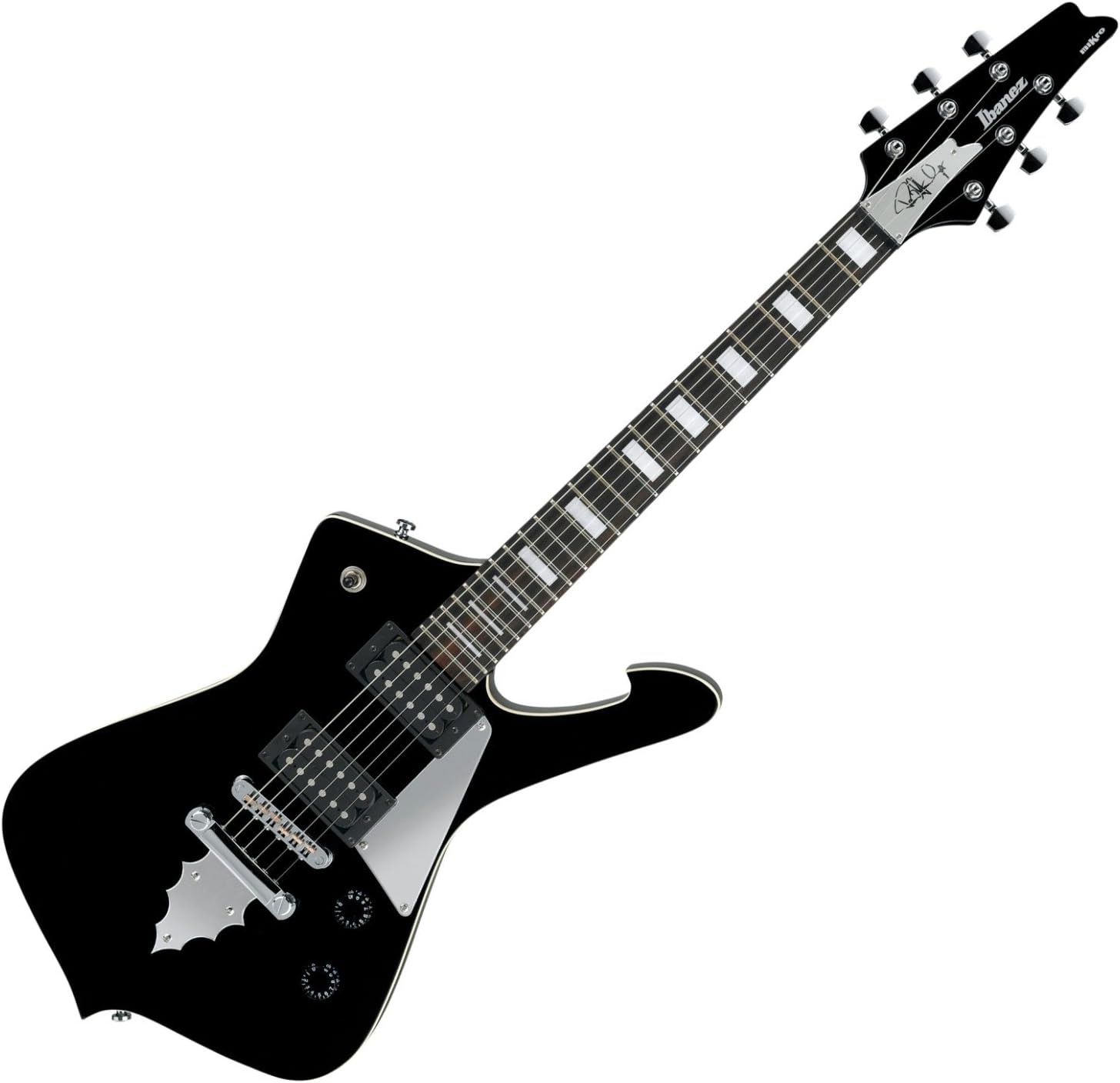 Ibanez PSM10BK Paul Stanley Signature MIKRO Black Short Scale Electric Guitar