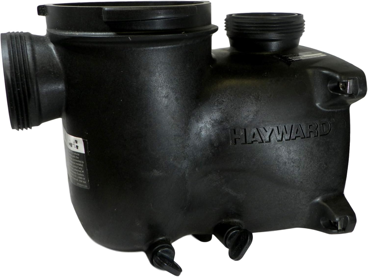 Hayward SPX2300AA Strainer Housing Replacement with Drain Plugs for Hayward Max-Flo Pool and Spa Pump