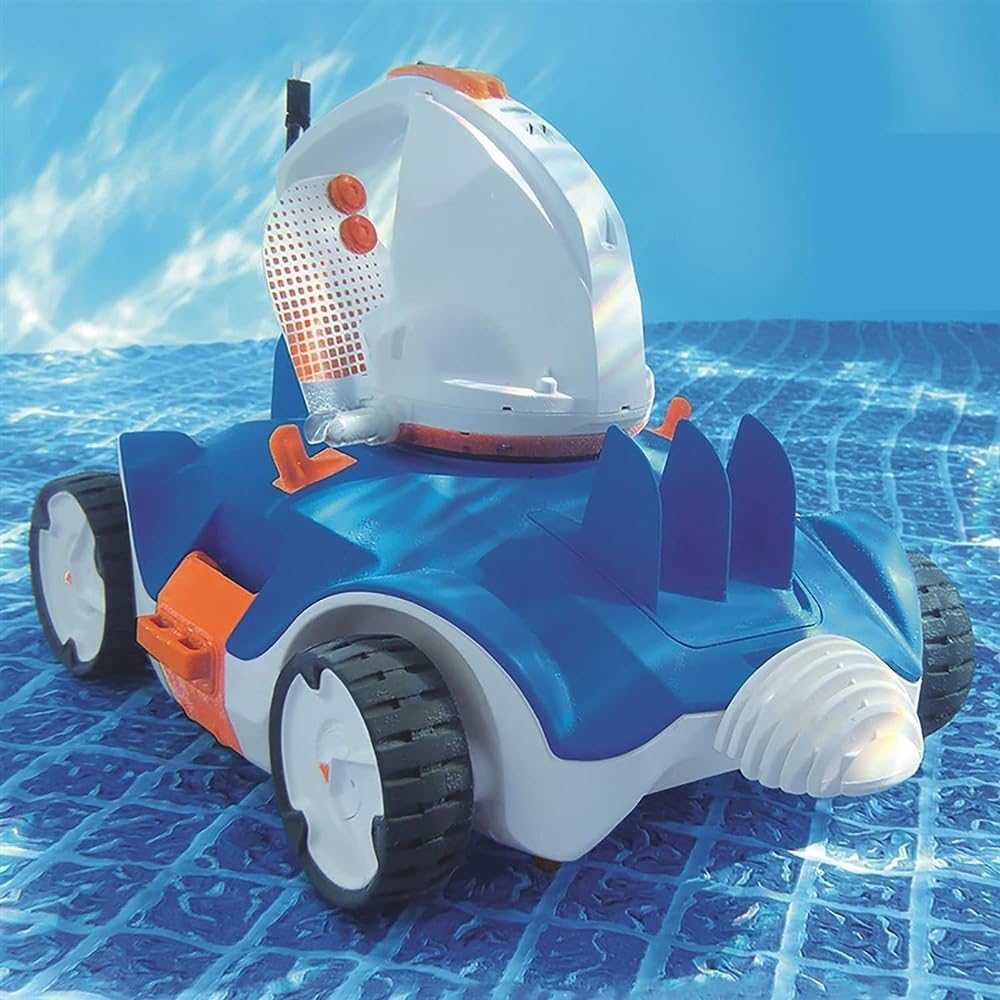 Robotic Swimming Pool Cleaner Robotic Pool Cleaners for Above Ground Pools up to 33 Feet, Automatic Pool Vacuum Max Working Time