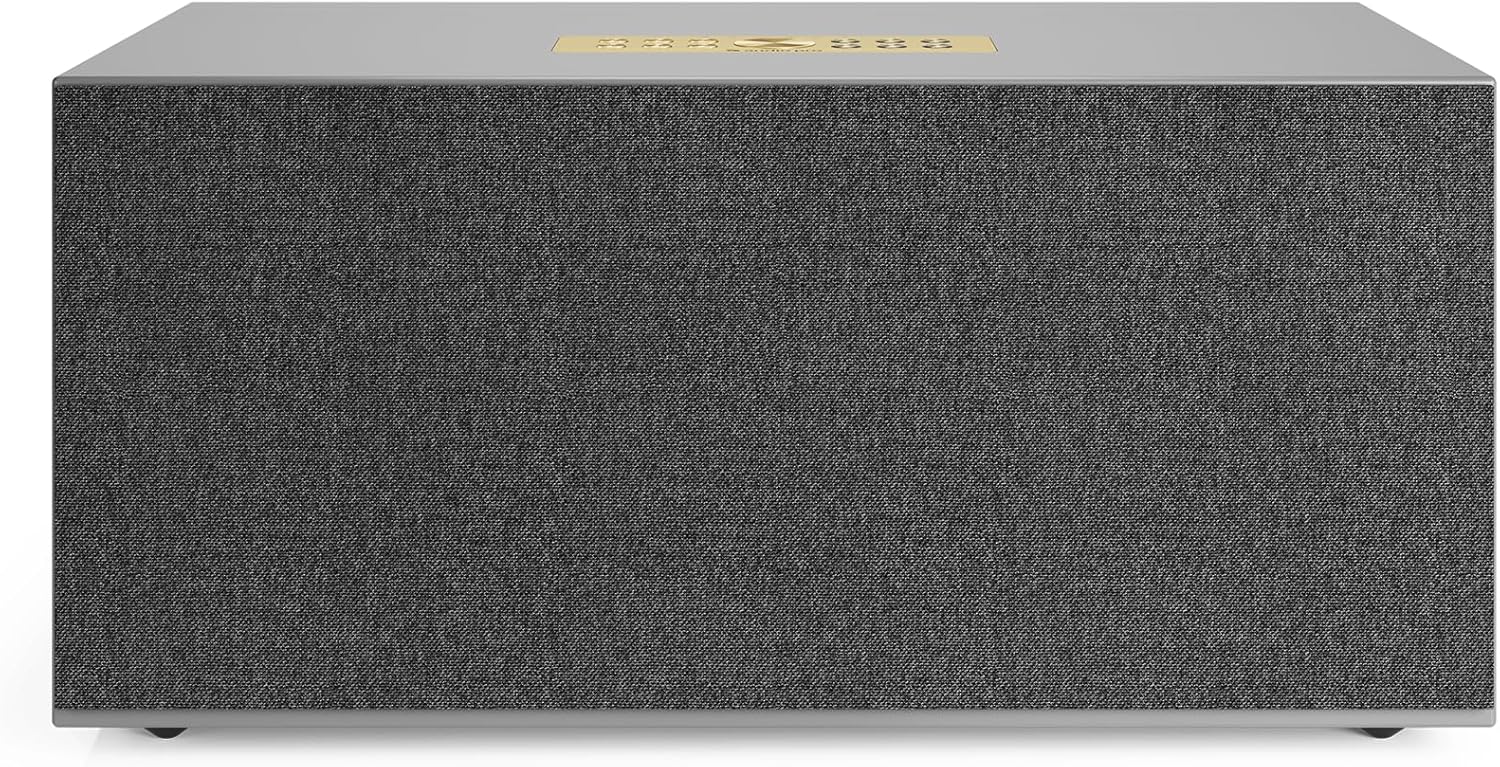 Audio Pro C20 Active Stereo Speaker - Compact Sound Bluetooth Speaker for Music, Spotify, TV & Movies - AirPlay 2, Google Cast, Multiroom System, Built-in RIAA Amplifier - Grey
