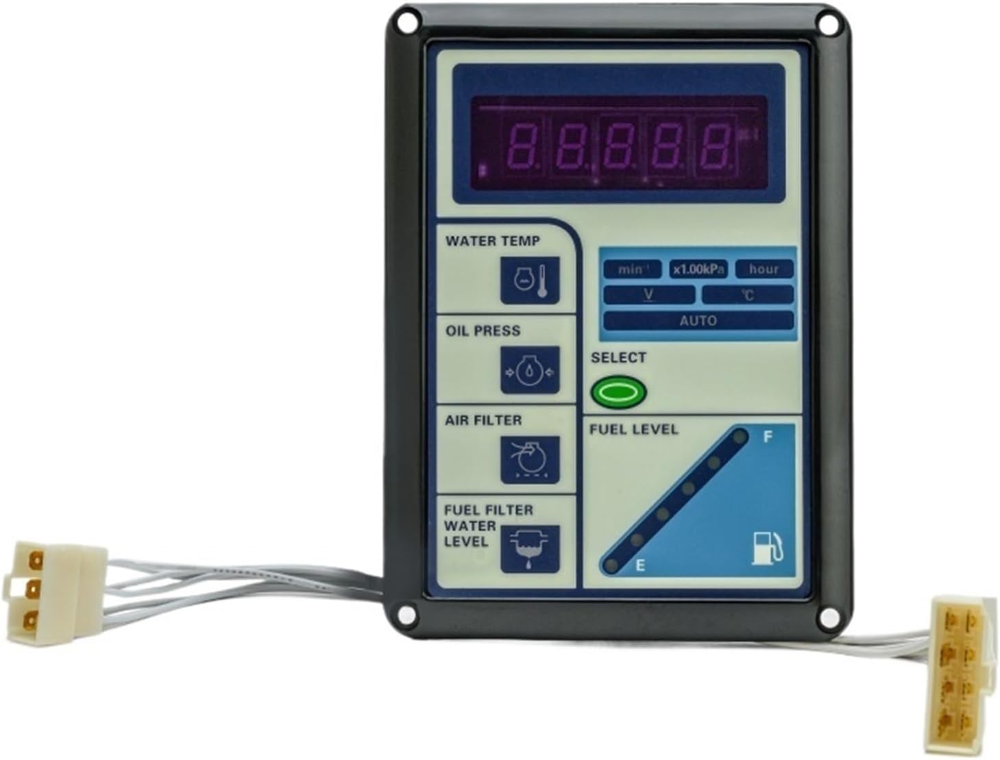 Generator Controller Module Display Automatic Control Panel 2/3 Plugs 14 Wires(2 Plugs)