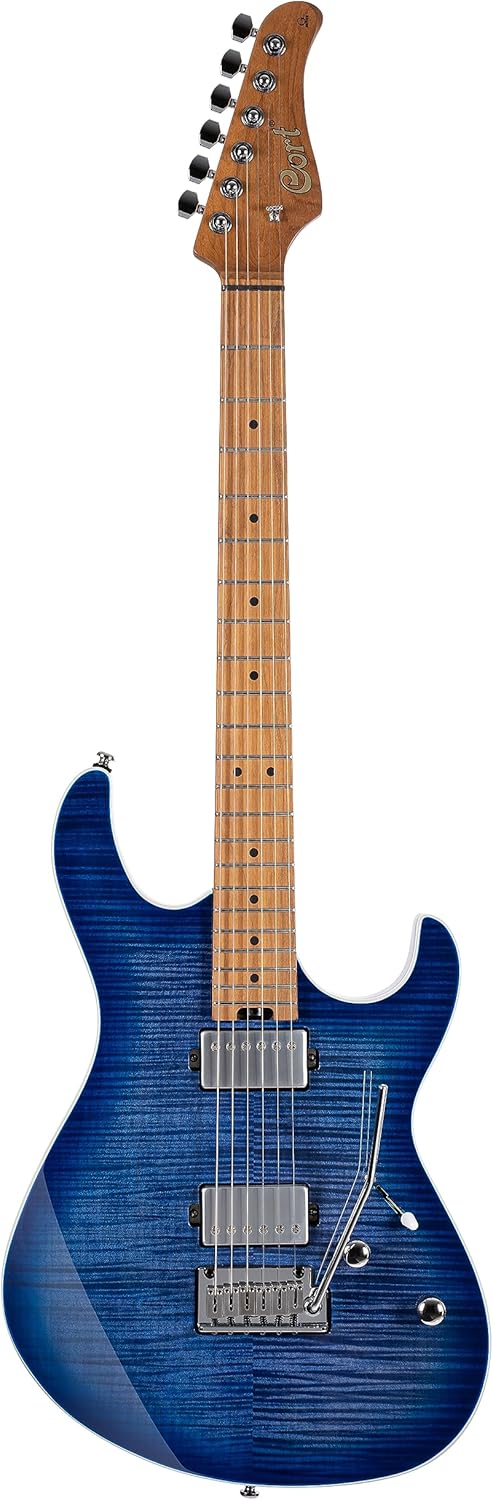 Cort G290 Fat II Electric Guitar, Bright Blue Burst