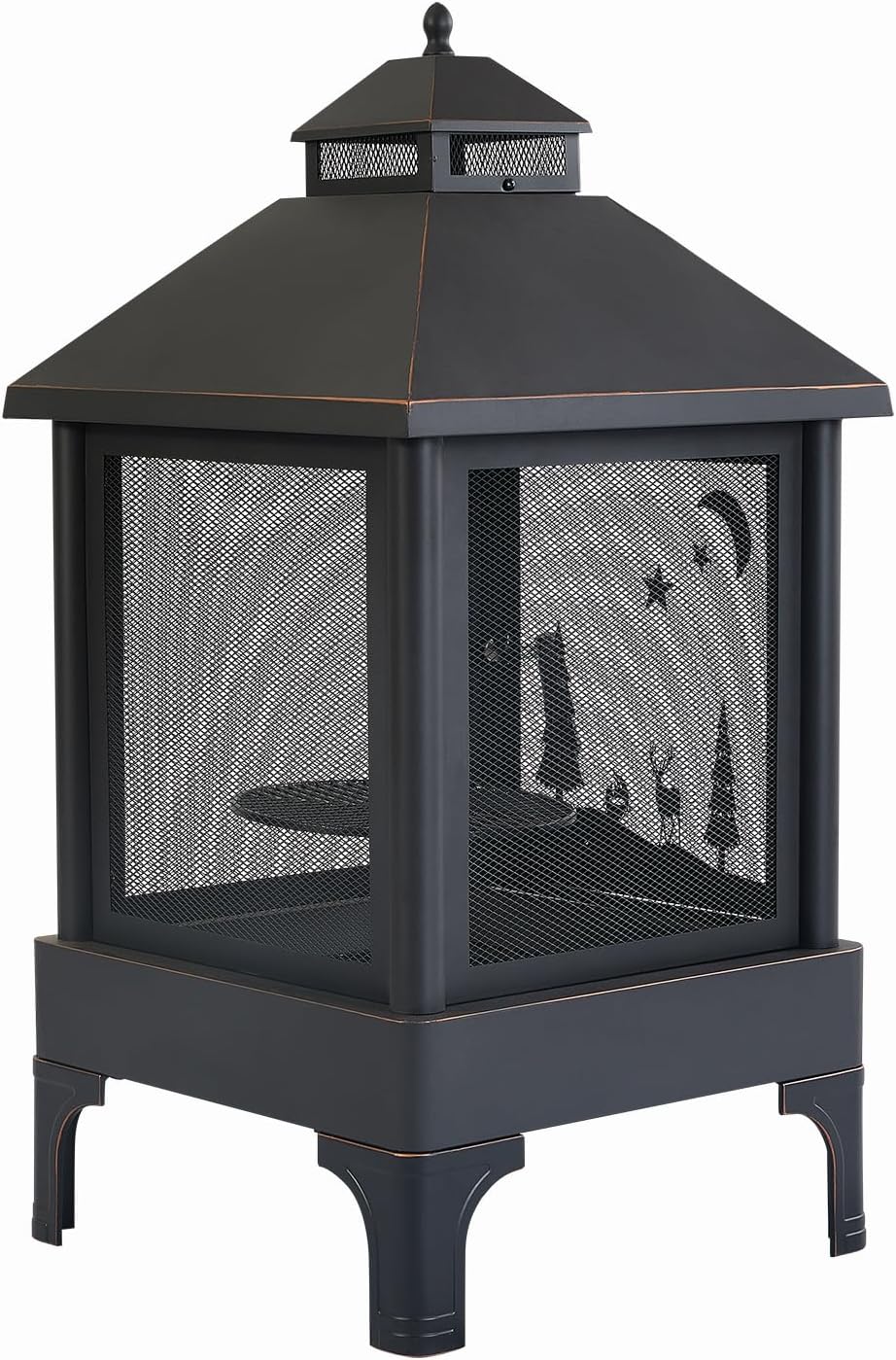 Garden Metal Outdoor Portable Heating Furnace for Backyard Fir Pit