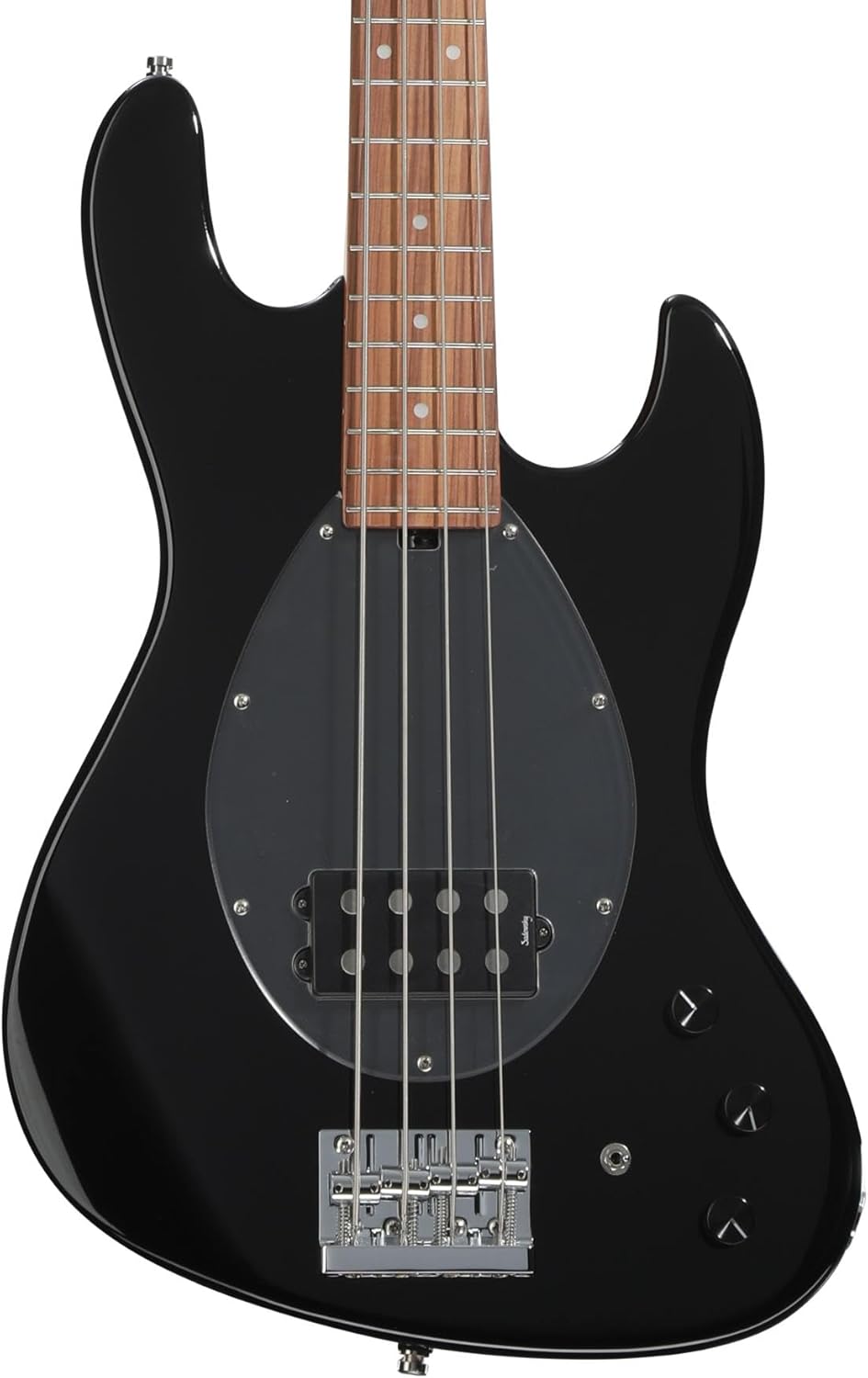 Sadowsky MetroExpress Vintage M Bass Guitar - Solid Black, Morado Fingerboard