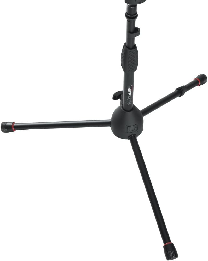 Electro-Voice ND68 Dynamic Supercardioid Bass Drum Microphone with GFW-MIC-2621 Tripod Style Bass Drum and Amp Mic Stand and XLR Cable