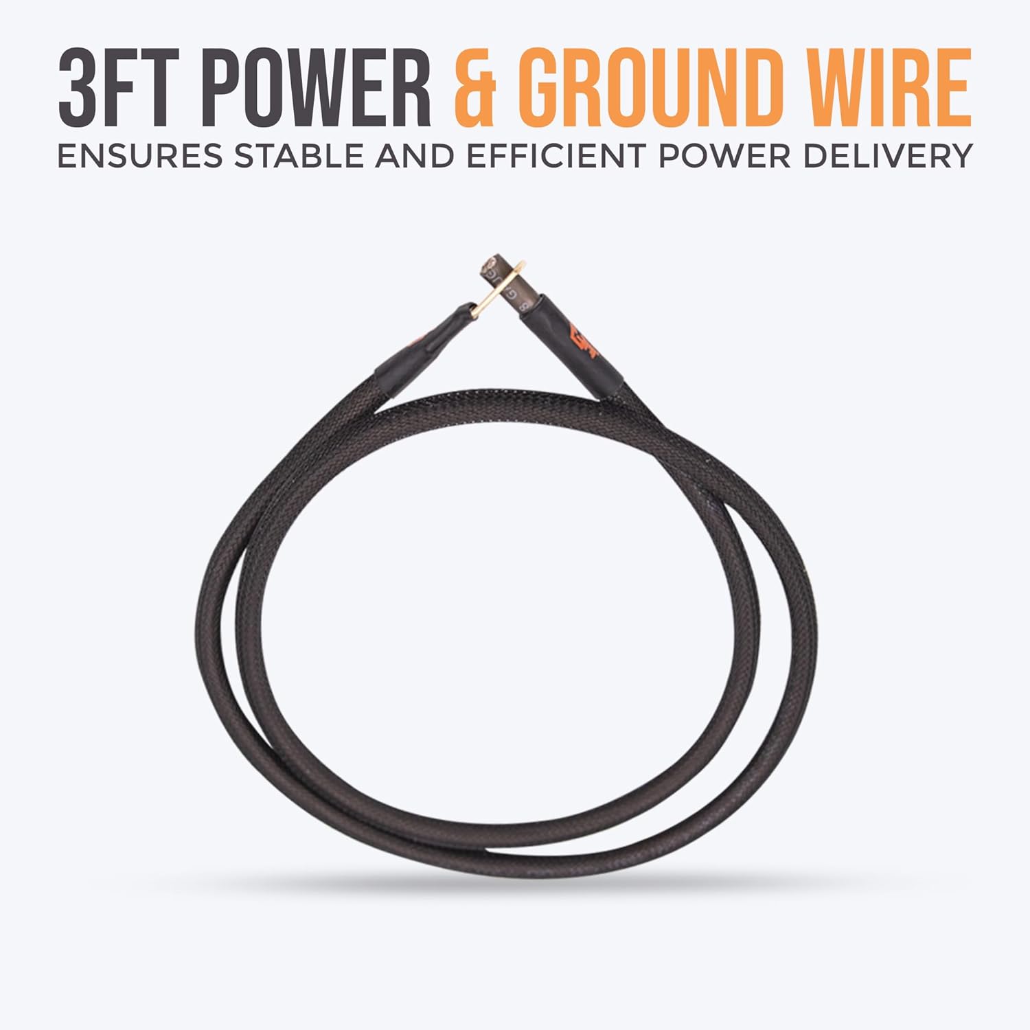 Elite Audio EA-PROK8 Pro Amplifier Wiring Kit - 2500W Max Power, Oxygen Free Copper Cables, Brass ANL Fuse Holder, 8 Gauge