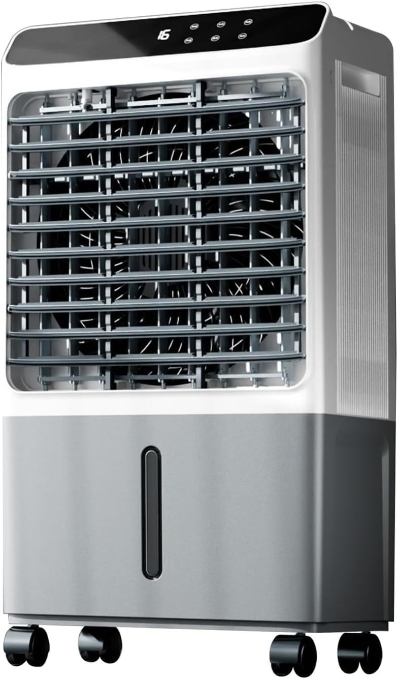 Swamp Cooler 3-in-1 Evaporative Air Cooler, 36L Tank, 60° Oscillation, 12H Timer, Remote Control – Portable Air Conditioner for Home, Office, Bedroom