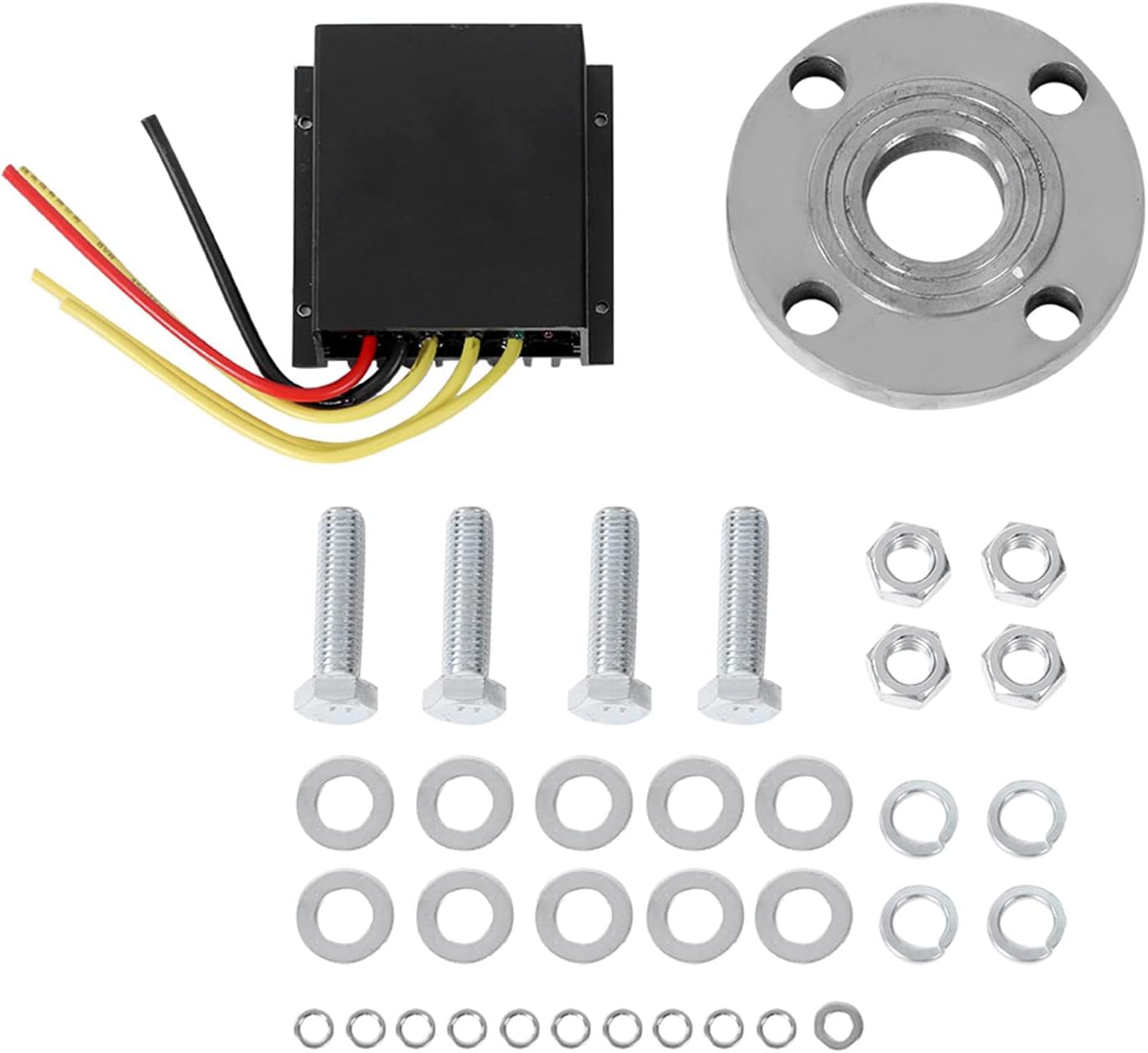 Keenso 600W DC12V Wind Turbine Kit Quality Motor Wind Generator for OffGrid Power Supply (Red)