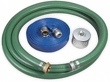 Pump Hose Kit, 3 In ID, Includes Strainer