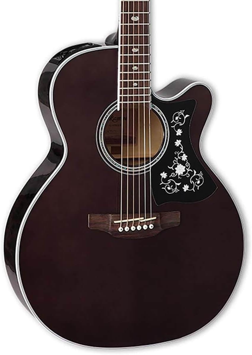 Takamine GN75CE TBK NEX Cutaway Acoustic-Electric Guitar, Transparent Black