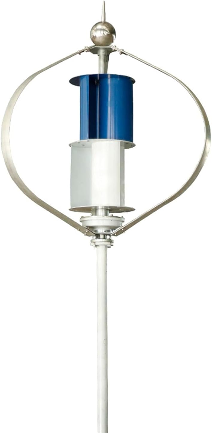 CHRISK 9000W Vertical Axis Wind Turbine Generator Rare Earth Magnetic Levitation Wind Turbine High Power Vertical Axis Breeze Start for Home