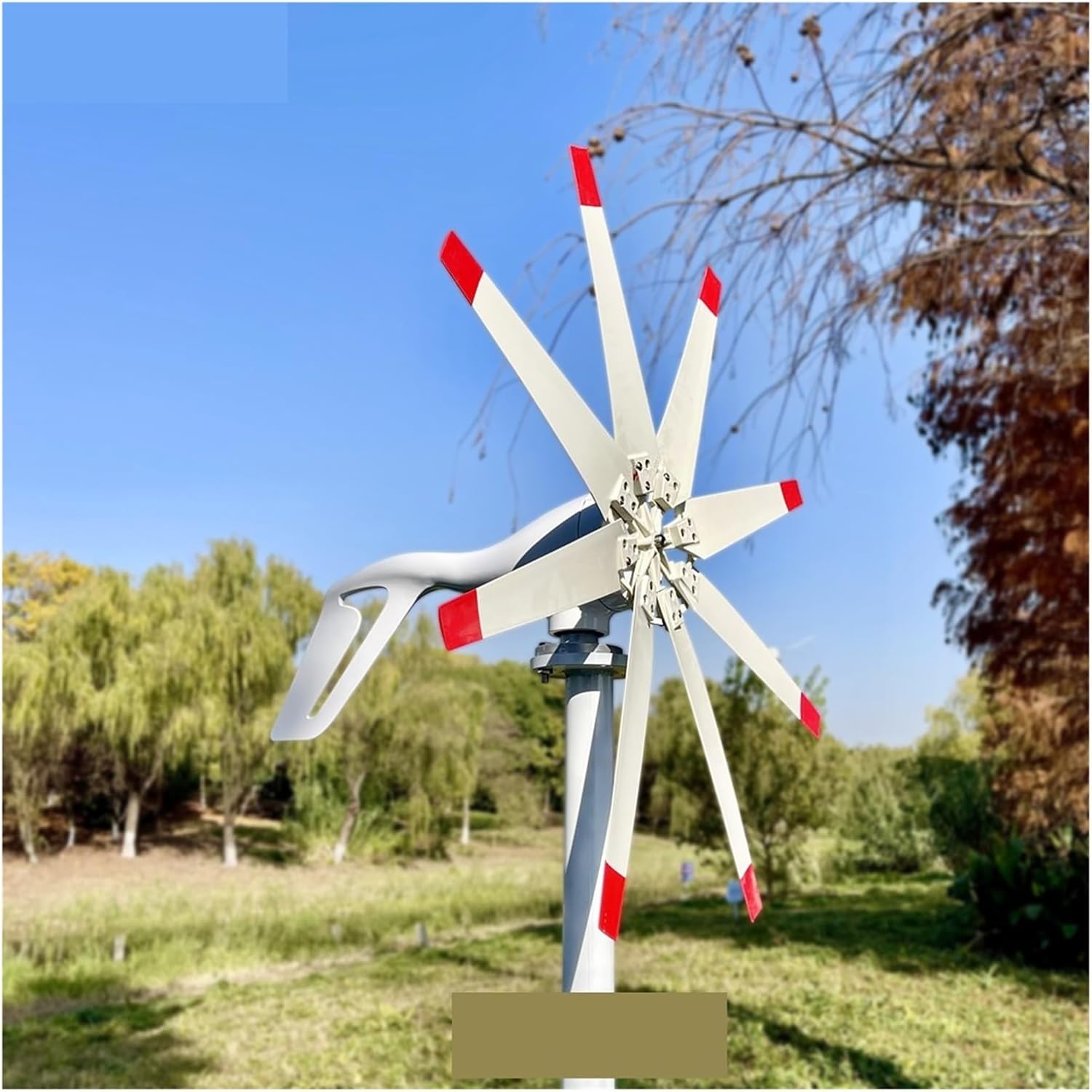 Wind Turbines, 3000W Horizontal Wind Turbine nerator 3KW 12V 24V 48V Alternator Free Energy Windmill for Home Farm(12V)