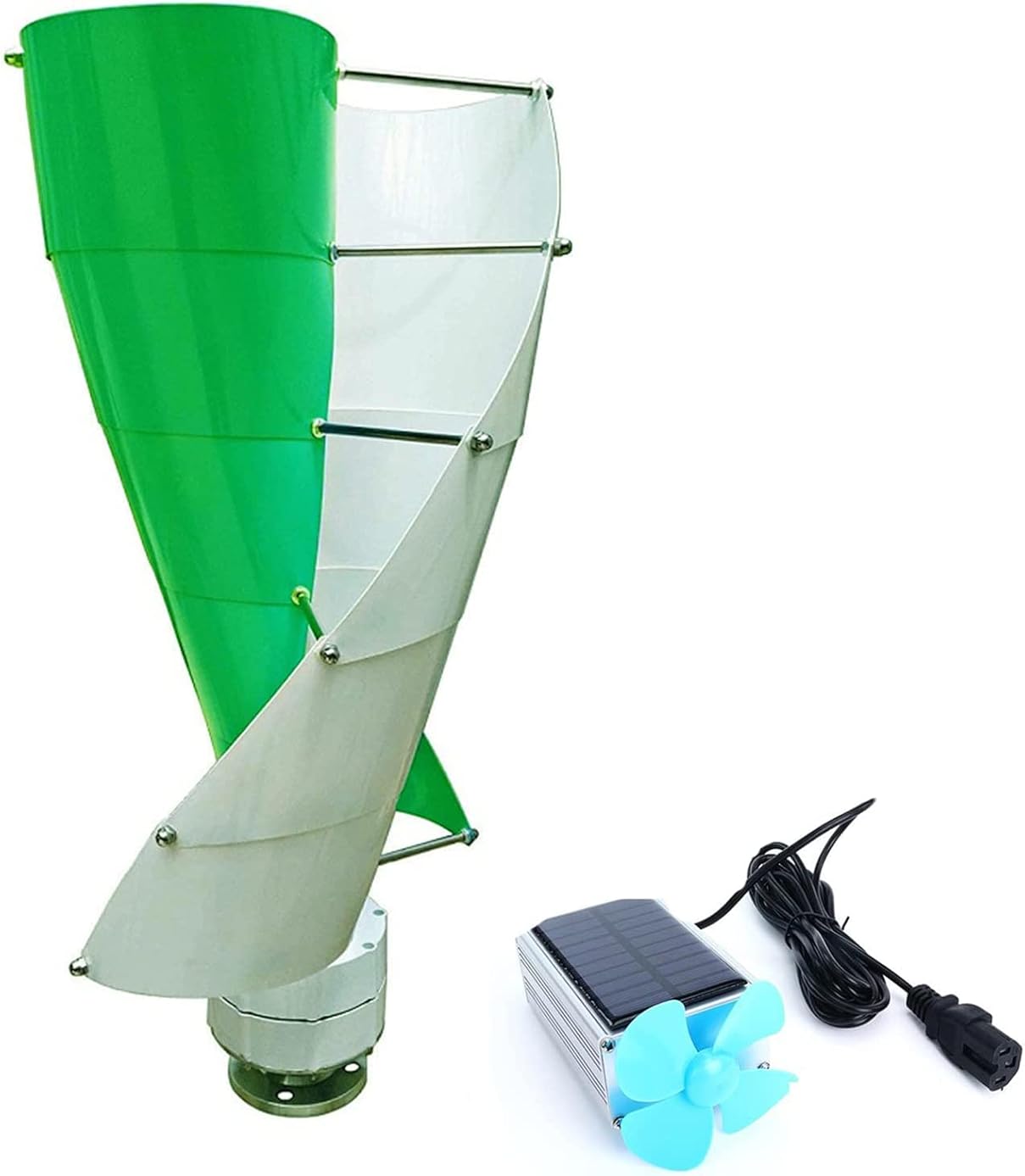 LiuSj JUnSt Free Energy Windmill 5000W Vertical Axis Permanent Maglev Wind Turbine Generator 12V 24V 48V with MPPT Control