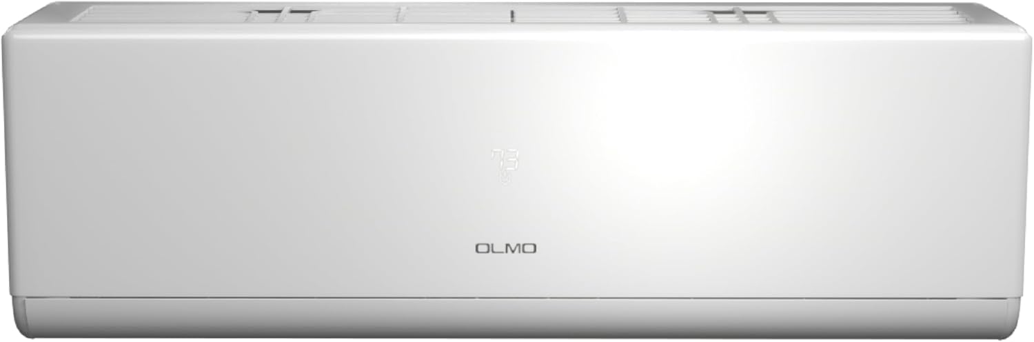 OLMO 36,000 BTU Ductless Mini Split Air Conditioner & Heat Pump – Includes 16FT Installation Kit – 20 SEER2 – 230V – Pre-Charged with R-32 – Heating & Cooling Inverter System