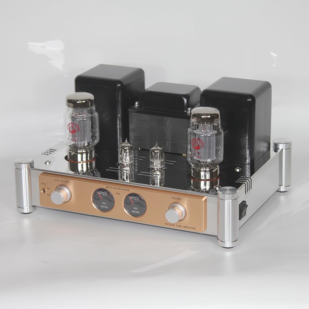 (Reisong) X80 KT88 x2 Tube Amplifier Single-end Class A intergrated amp