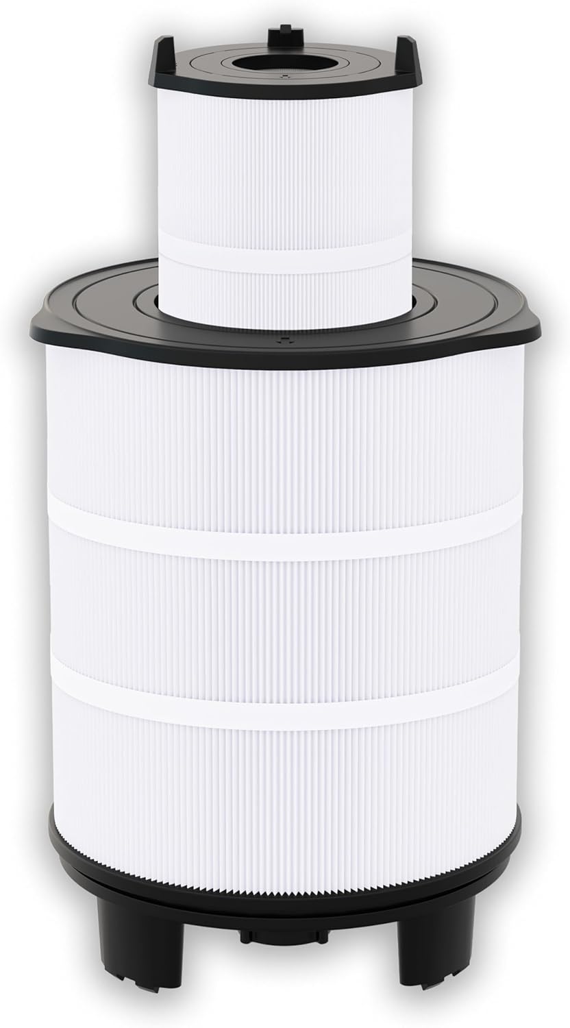 Pool Filter Compatible with System 3 S8M150 (Outer&Inner), 170147, 25022-0203S, 25021-0202S, 1 Set