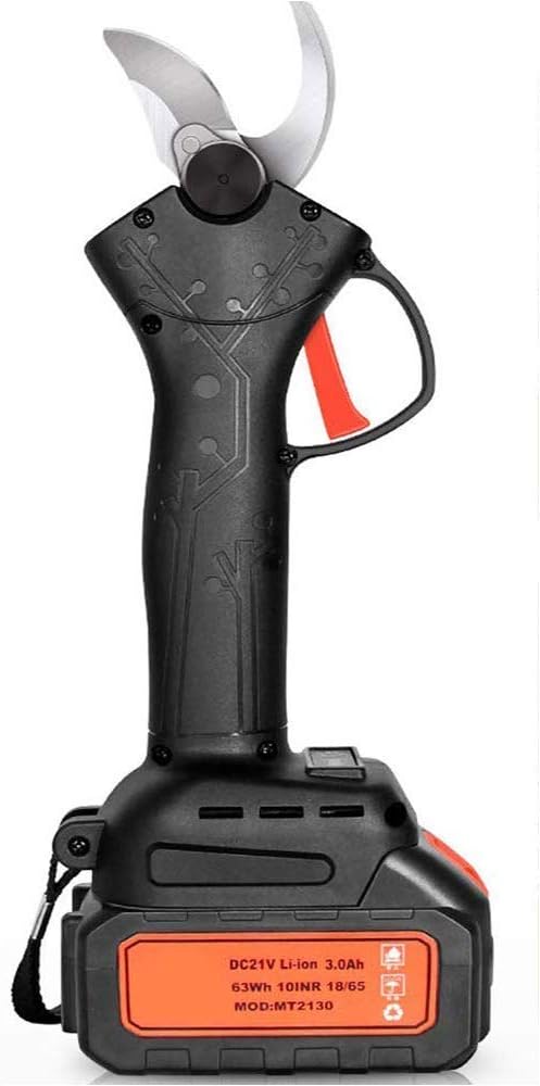 Battery Shears for Electric Cutting with Rechargeable Battery 30 Mm with Cutting Diameter for Electric Pruning for Garden