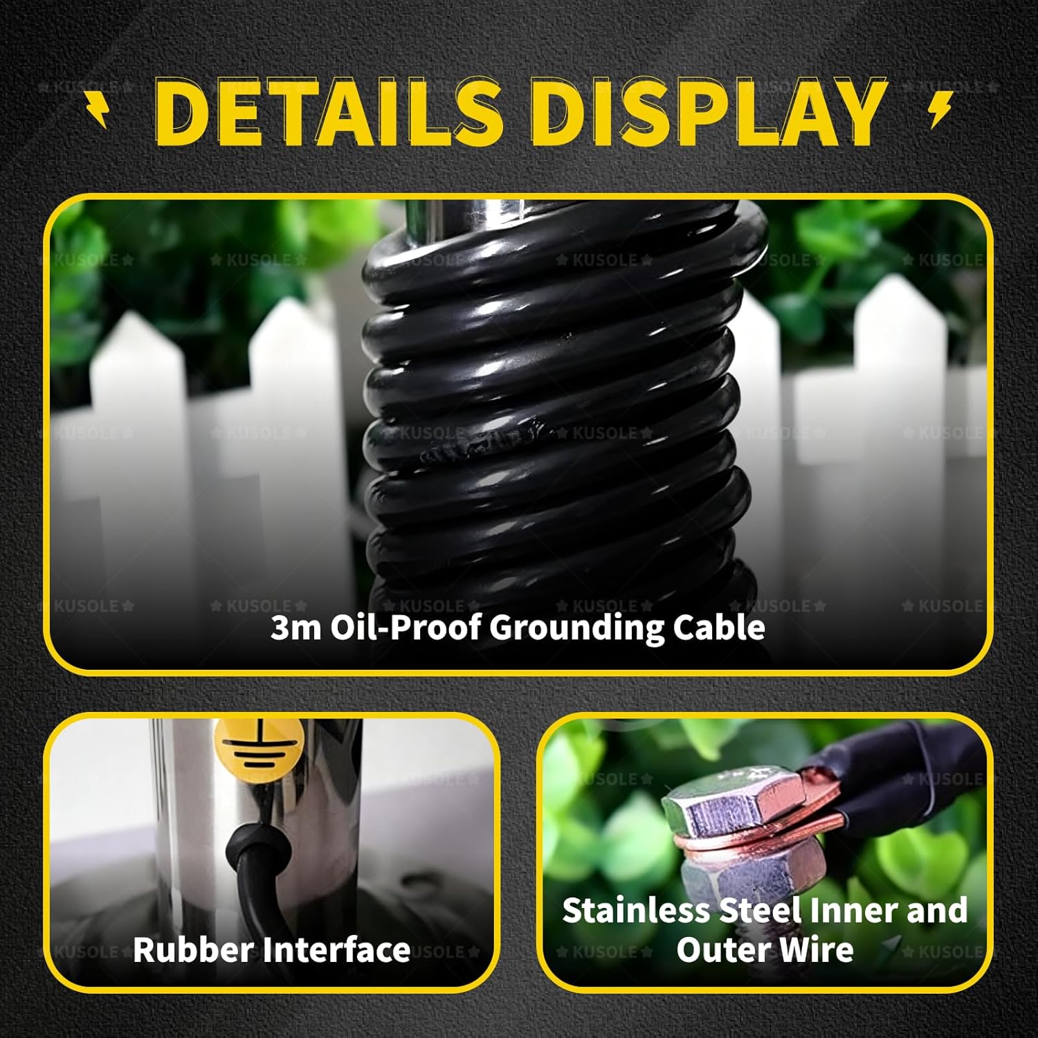 Human Body Static Tester, Human Body Static Releaser,with Sound/Light Alarm Function,for Gas Stations,Oil Storage Tank Area, Production Workshop