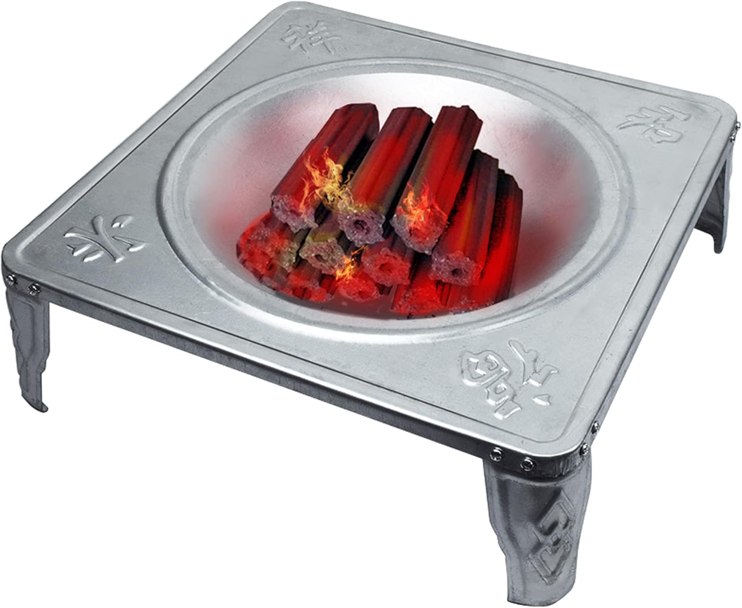 Fire Pit Portable & Bowls, Patio Heater Brazier, Wood Burning Firepit Fireplaces