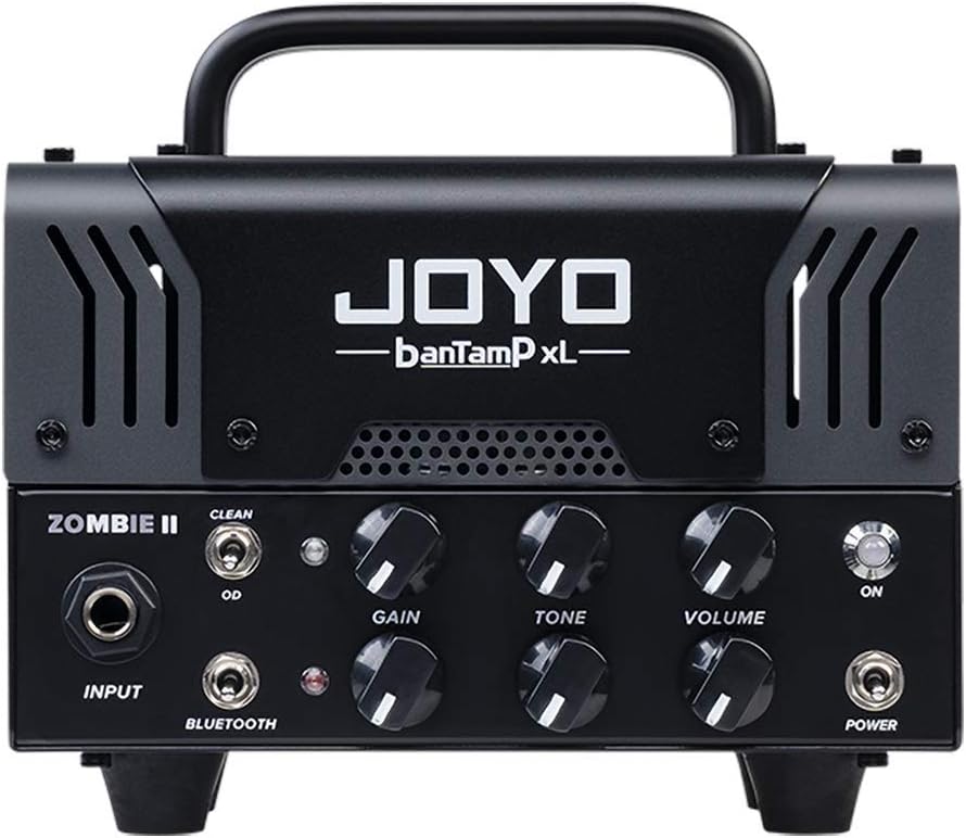 JOYO ZOMBIE II Amplifier 20 Watt Hybrid Mini Tube Head Bluetooth BanTamp XL Series with Foot Switch