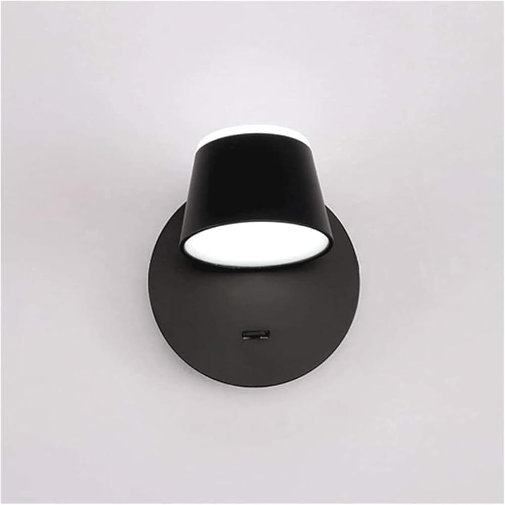 Rotatable Waterproof Wall Lamp Adjustable Indoor and Outdoor Lighting Fixture for Bedroom Living Room Patio and Garden Modern Wall Sconce