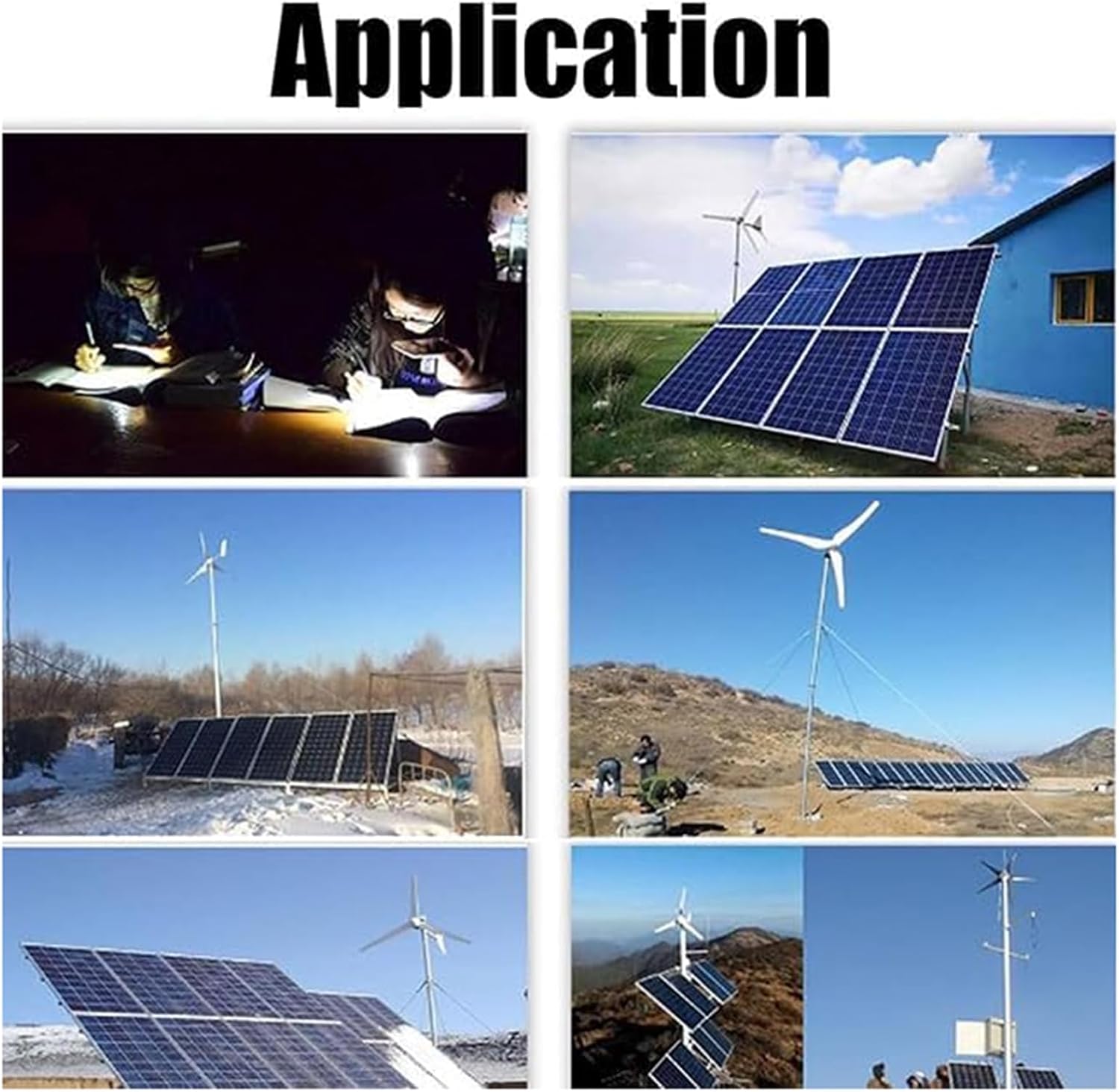 10A 20A 30A MPPT Wind Solar Hybrid Controller,10000W Solar Panel Wind Generator Charger with Dump Load 12V 24V 48V Suitable for All Wind Turbines (Blue),48V