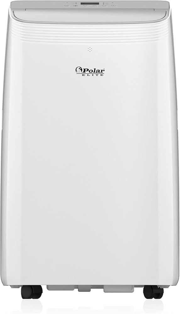 Memorex Polar Elite Portable Air Conditioner, 12,000 BTU ASHRAE (8,350 BTU DOE), Cools Up to 350 Sq. Ft., with Cool, Fan, Dry Modes, Full-Function Remote Control, Window Kit & 2-Year Warranty