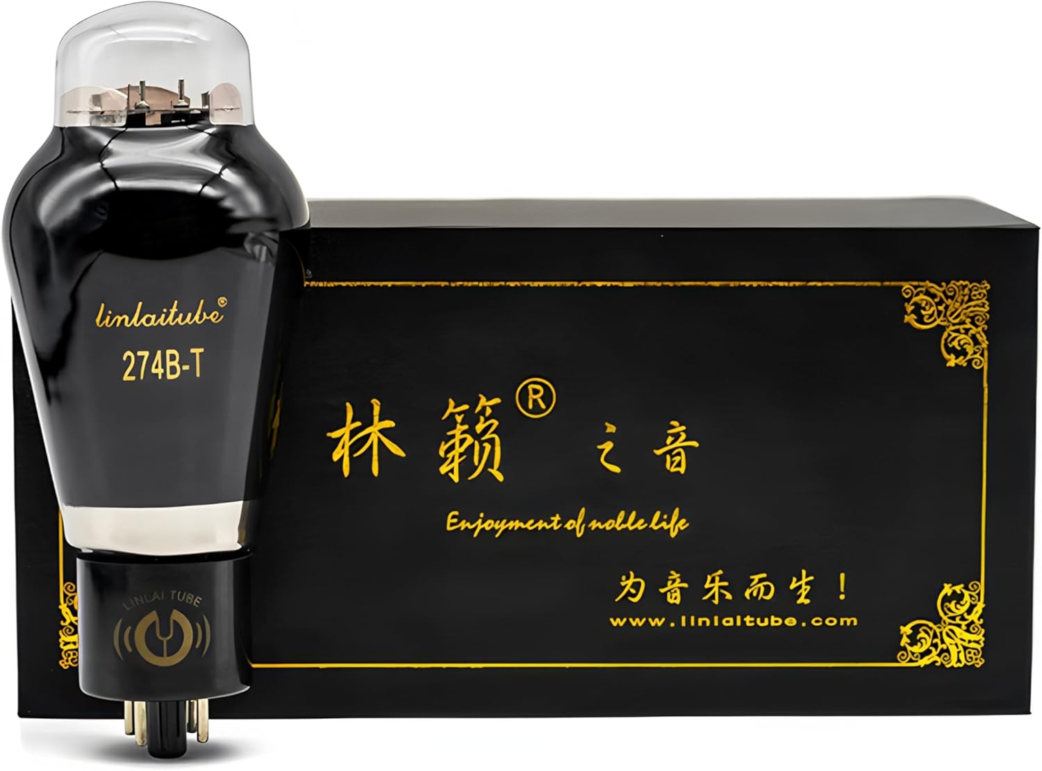 LINLAI 274B -T Vacuum Tube Amplifier Valve With Gift Box Factory T-series (Carbon Spraying)
