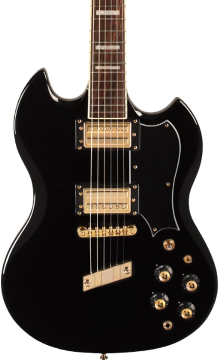 Guild Polara Kim Thayil Signature Electric Guitar - Black