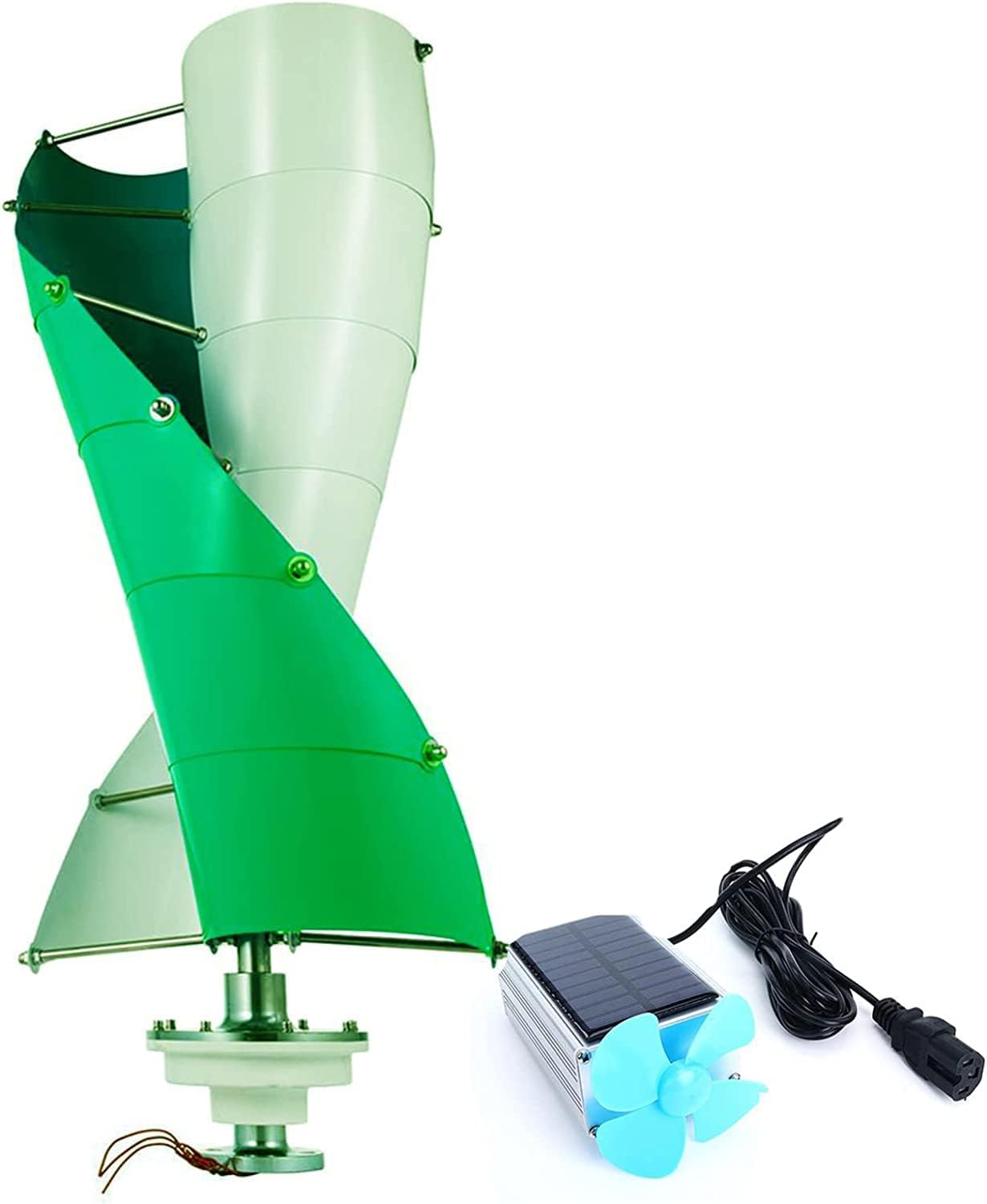 LiuSj JUnSt Free Energy Windmill 5000W Vertical Axis Permanent Maglev Wind Turbine Generator 12V 24V 48V with MPPT Control