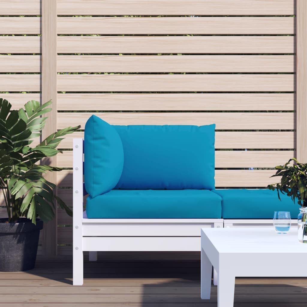 Pallet Cushions 3 pcs Light Blue Oxford Fabric,Premium Outdoor Pallet Cushions for Enhanced Comfort and Style Patio Furniture Decor, Furniture Accessories