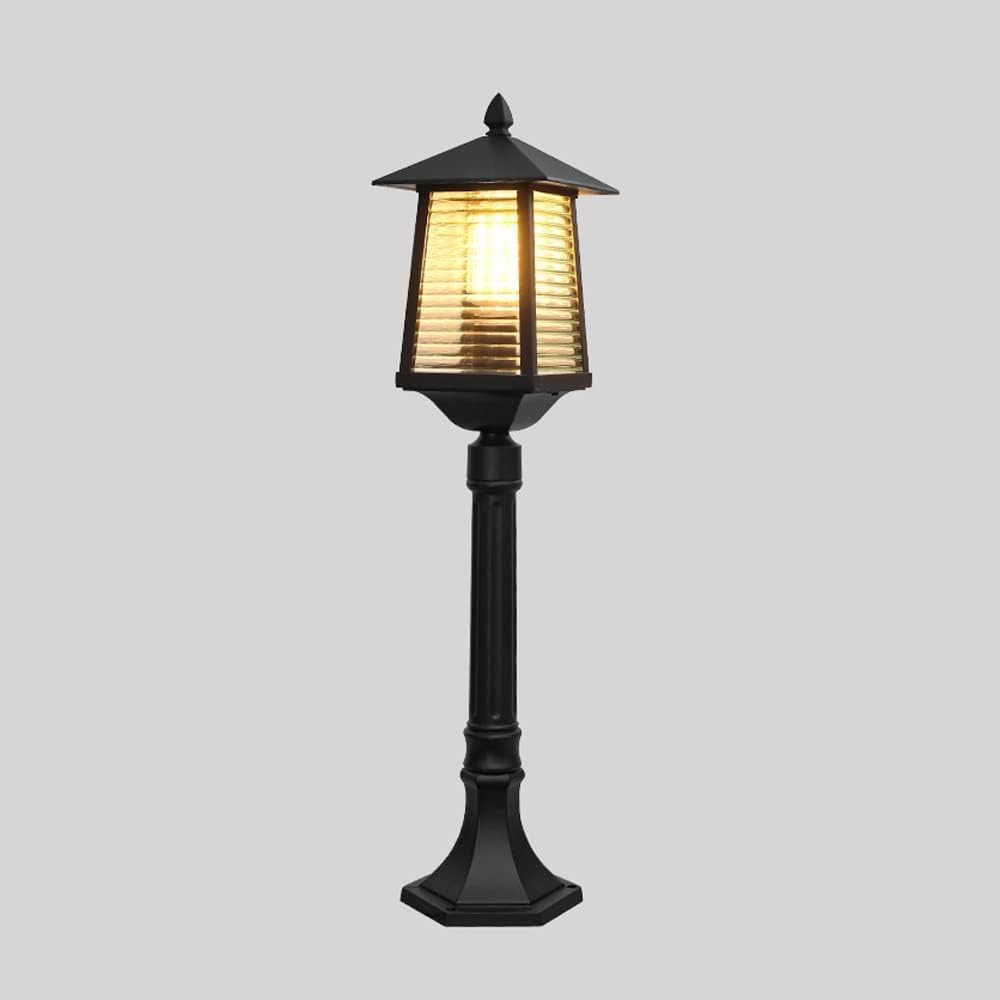 Outdoor Yard Lamps Glass Shade Waterproof Path Lights - Landscape Deck Porch Garden Lawn Lights IP42,Luxury