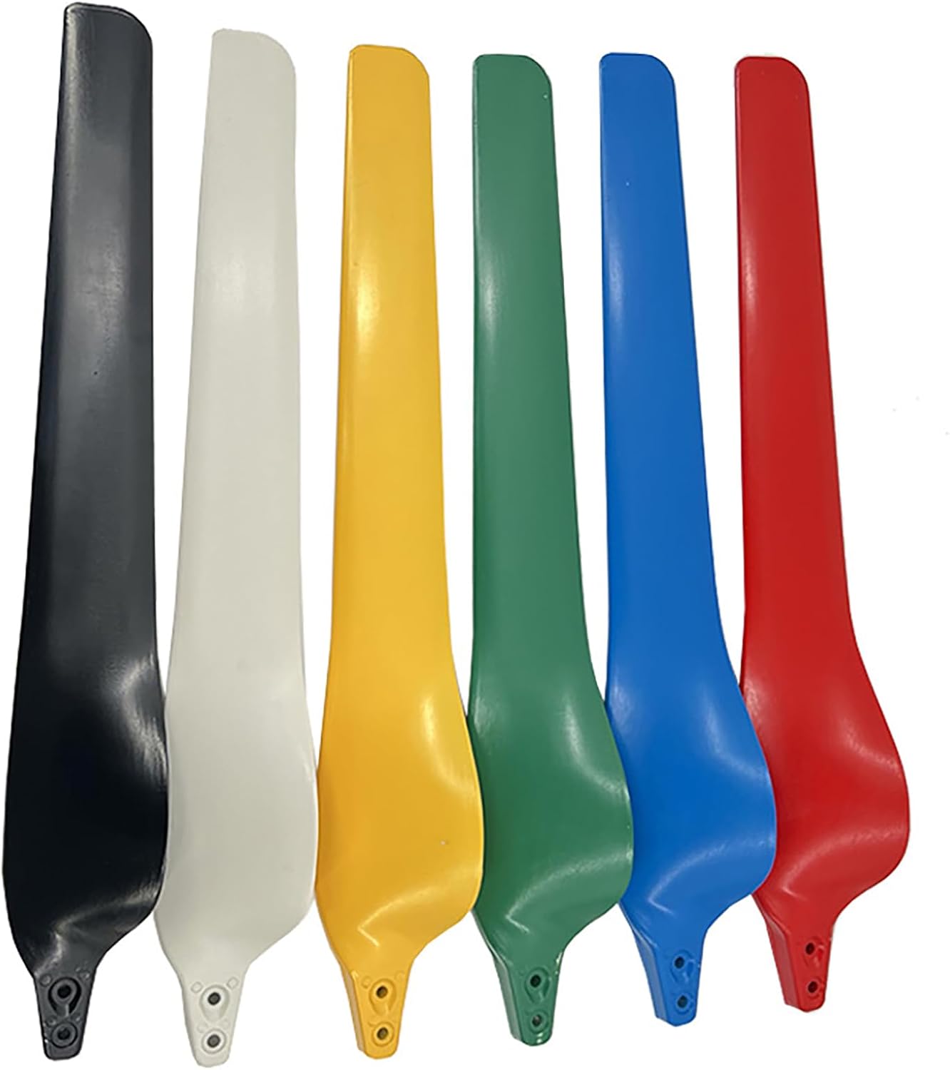 Wind Generator Blades 580mm-1200mm Wind Turbine Blade Windmill Accessories Wind Generator Accessories for DIY Horizontal Axis Wind Turbine Blades, Colored Nylon Fiber Blades,Yellow,1200mm