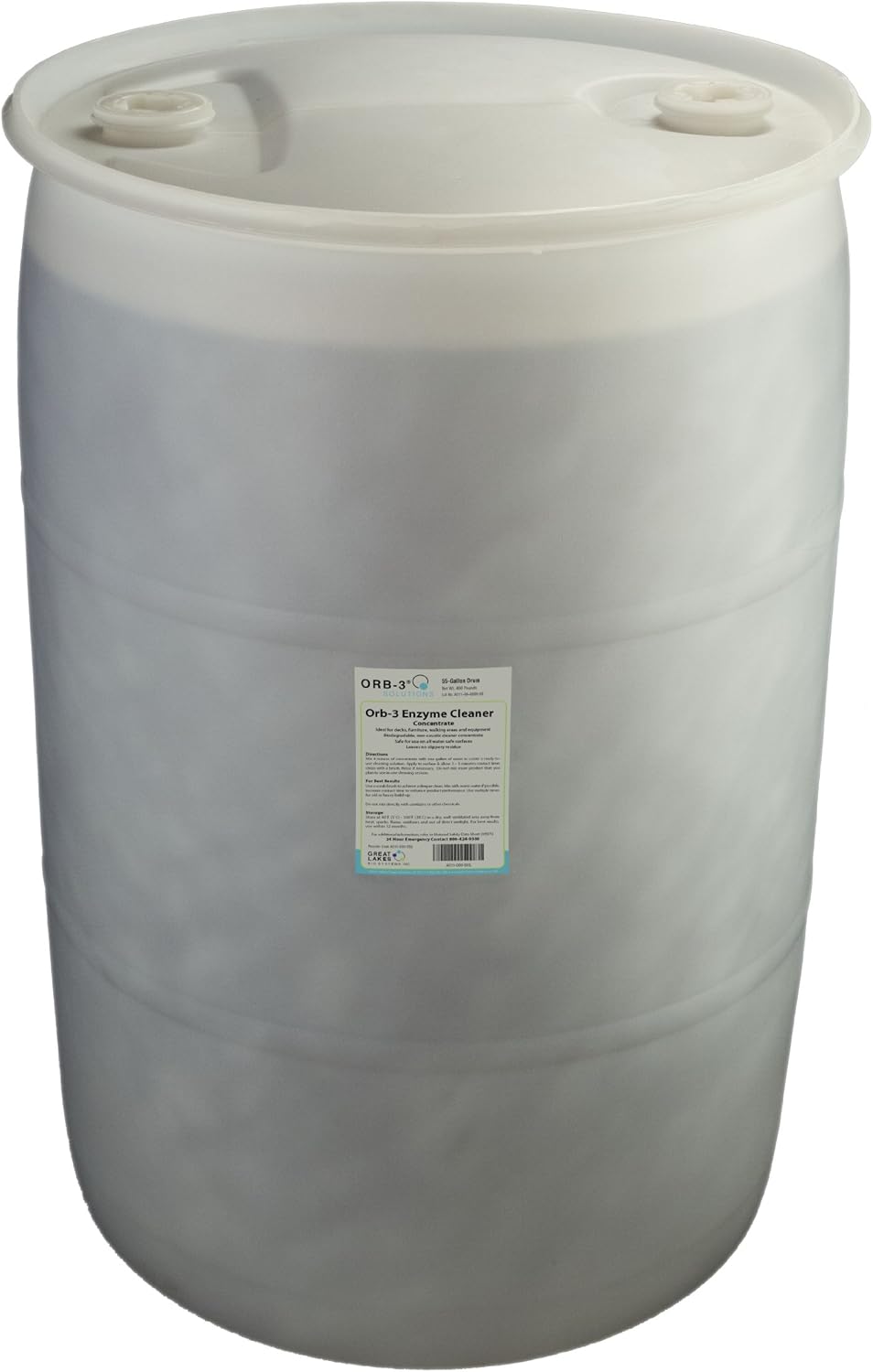 Orb-3 A011-000-55G Enzyme Cleaner Concentrate for Pools, 55-Gallon Drum