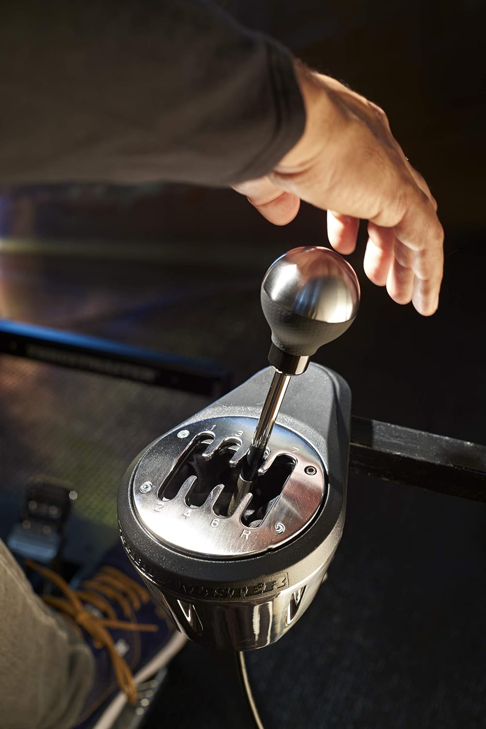 Thrustmaster TH8A Shifter for PS5, PS4, Xbox Series X|S, PC – Sim Racing Accessory with H-Pattern & Sequential Modes, Compatible with Racing Wheels and Driving Simulator Sets