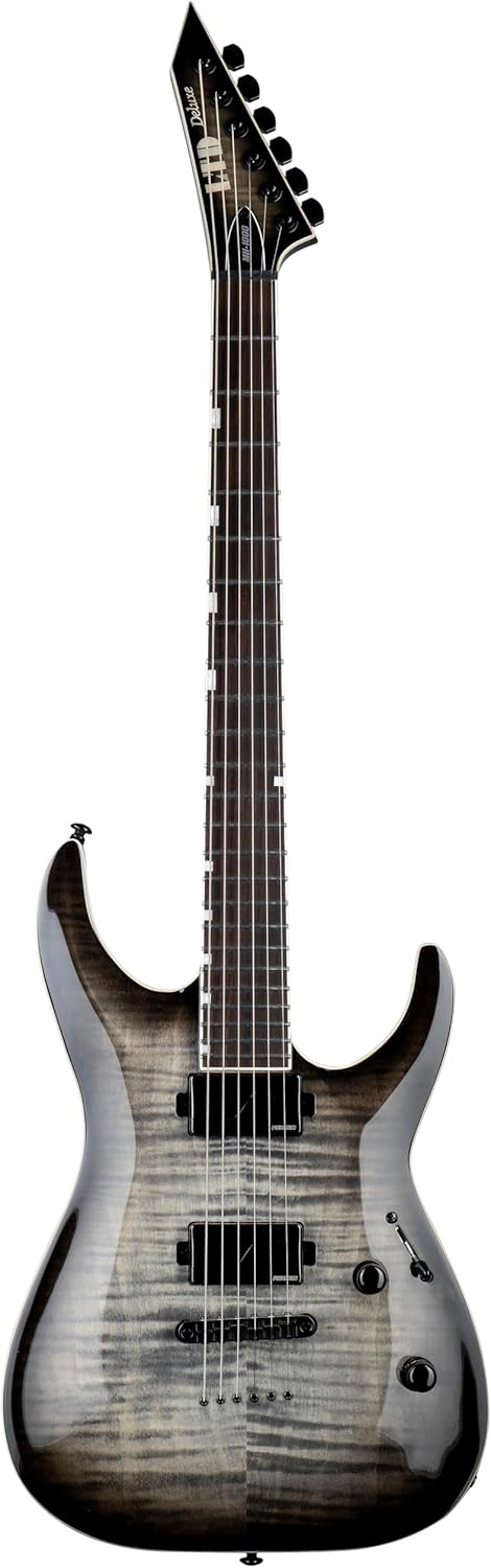 ESP LTD MH-1000 Electric Guitar - Charcoal Burst