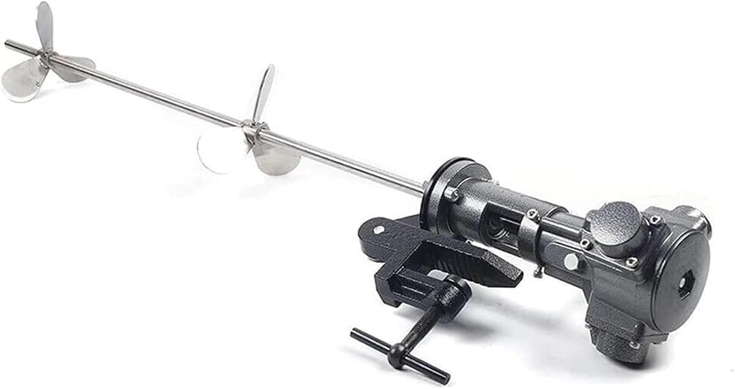 Pneumatic Paint Mixer Machine, 5 Gallon/20L Pneumatic Paint Mixer Machine, Ink Coating Mixing Tool with Bracket and Shaft for Paint,