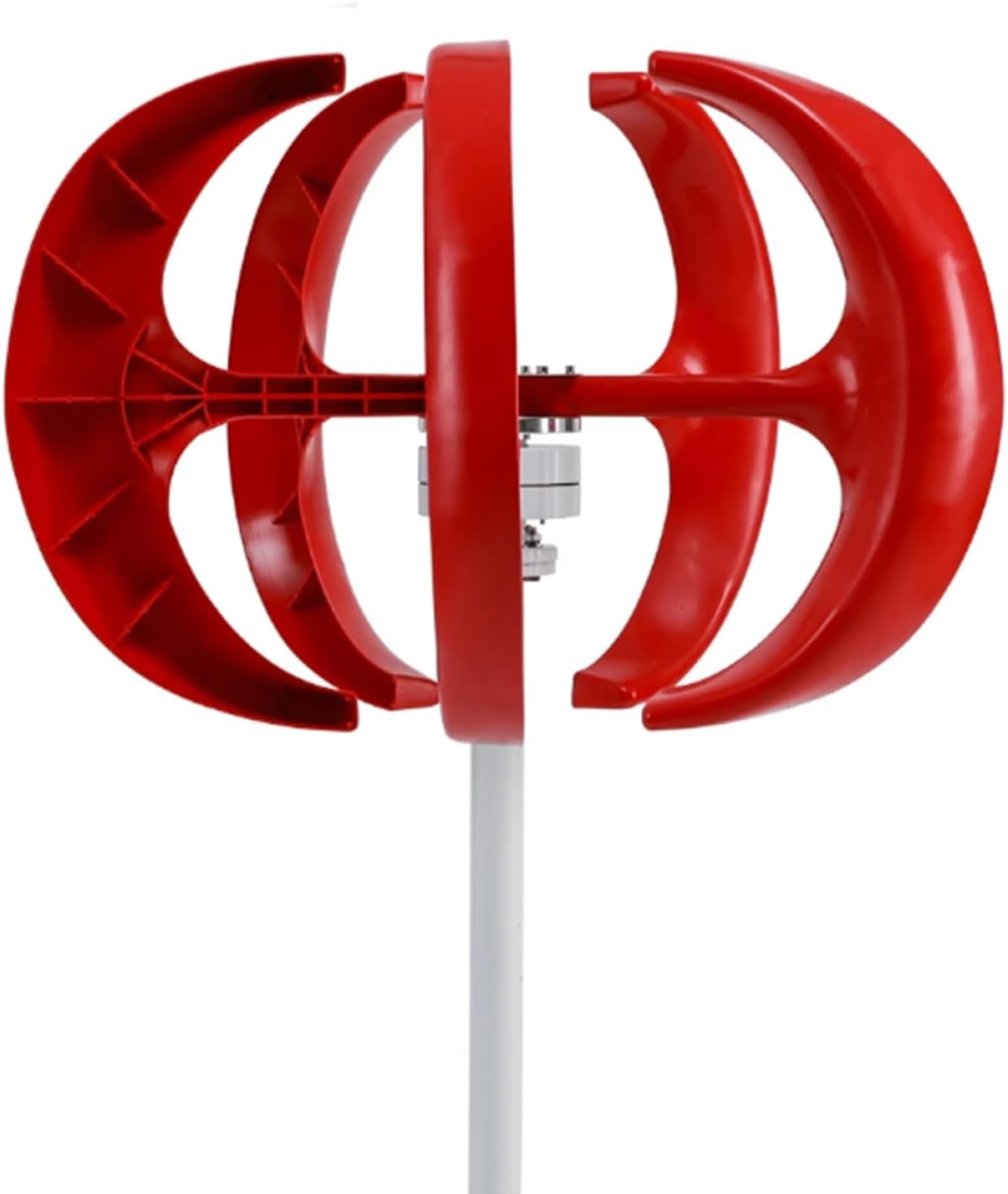 10000W Wind Turbine Generator Kit,12V-220V Windmill Permanent Maglev Wind Turbine Kit with MPPT Controller Suitable for Farm Power Generation (Red)