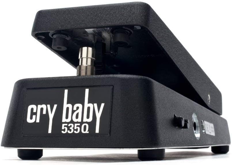 MXR Dunlop 535Q Cry Baby Multi-Wah Pedal Bundle with 2 MXR Patch Cables, ECB003 Power Supply, and 6 Assorted Dunlop Picks