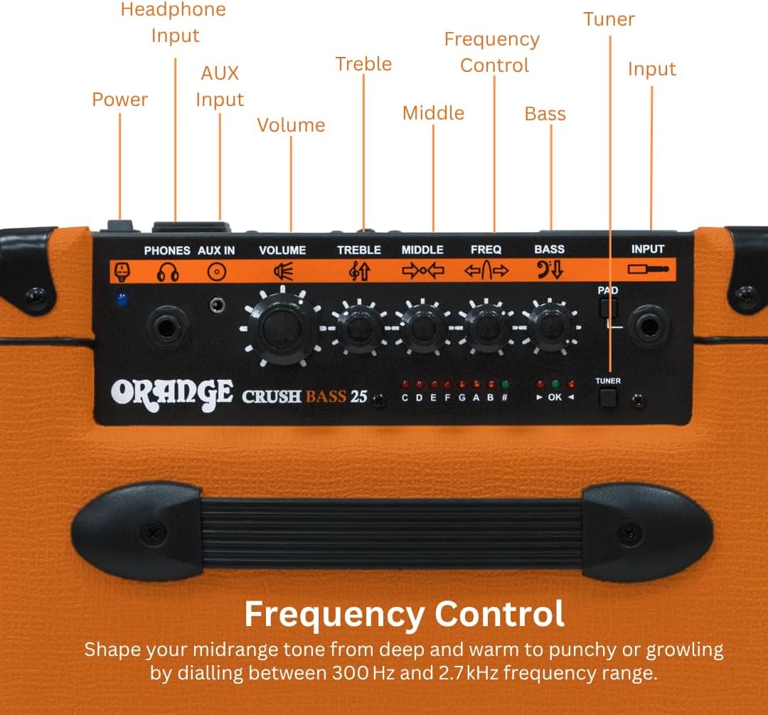 Orange Crush Bass 25 25W 8