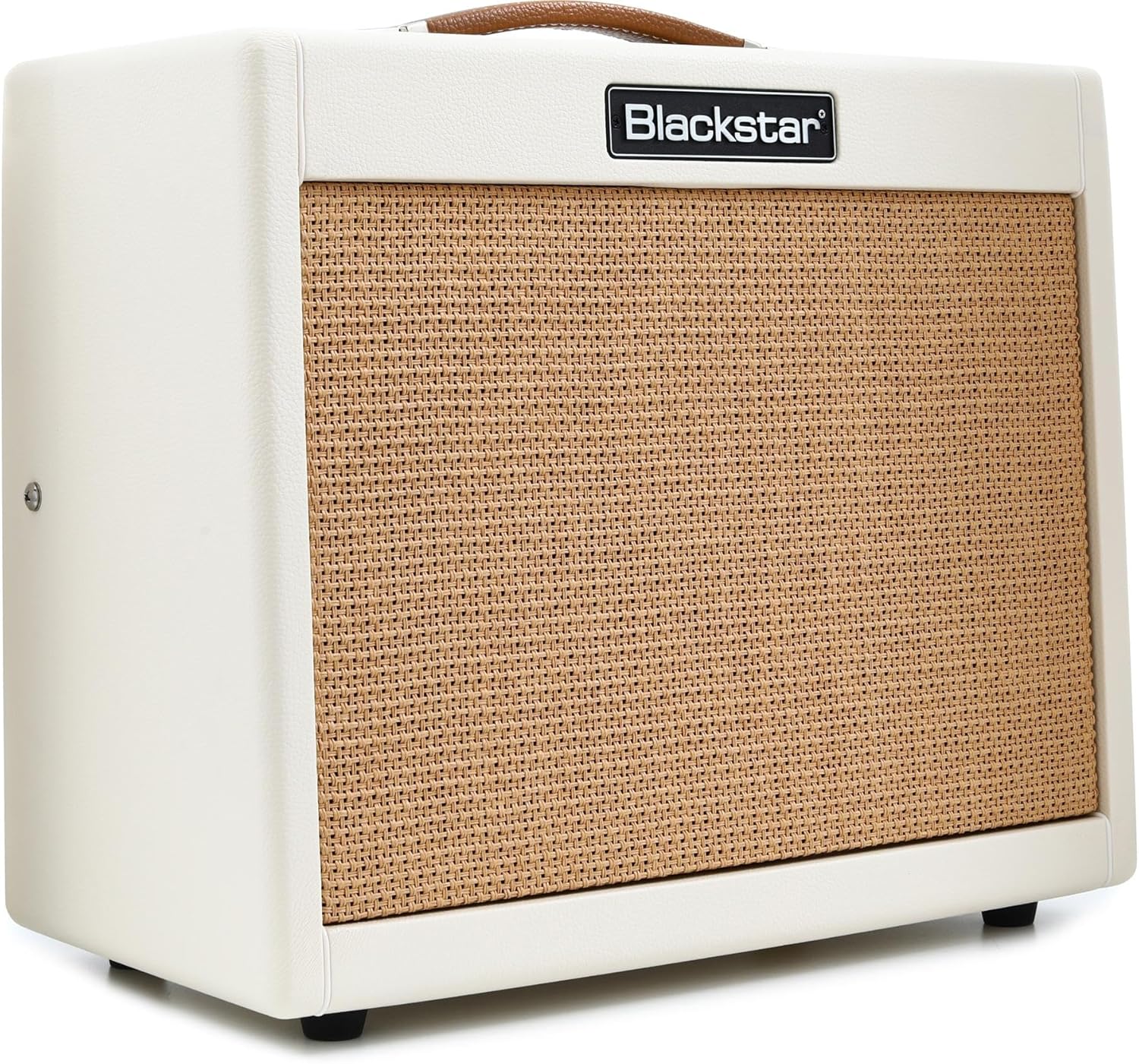 Blackstar 10-Watt Valve Amplifier with 6L6 Valve Tones, 12-Inch Celestion Seventy-80 Speaker, and Footswitchable Drive (Cream)