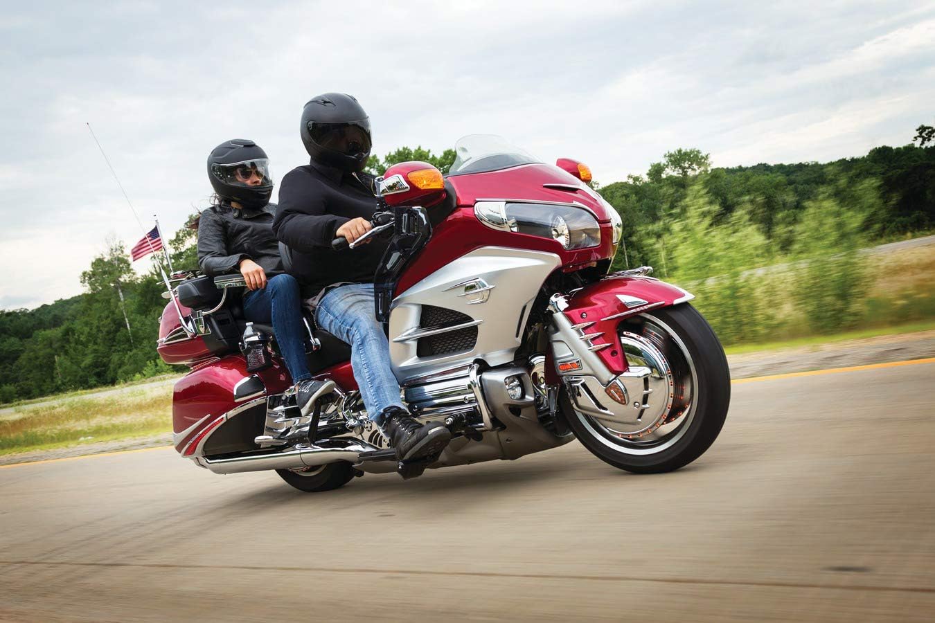 Kuryakyn 3901 Motorcycle Accent Accessory: Lightning Valve Covers for 2001-17 Honda Gold Wing GL1800, F6B, and Valkyrie Motorcycles, Chrome