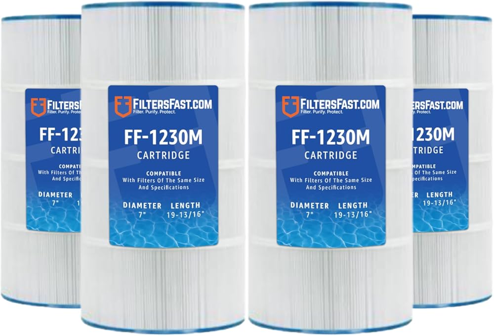Filters Fast FF-1230M Pool and Spa Filter Compatible Replacement for Filbur FC-1230M and Compatible Replacement for Pleatco PA25M