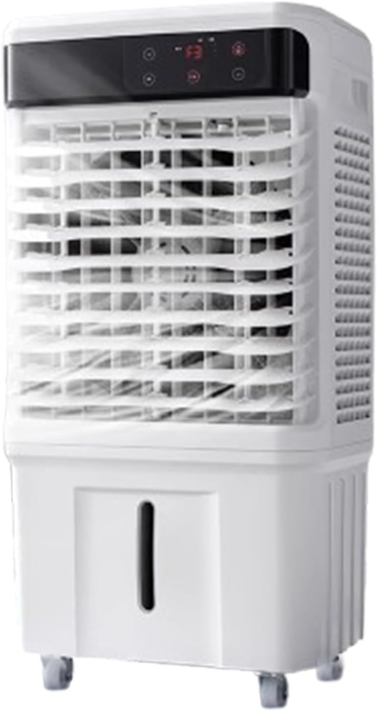 Windowless Air Conditioner, Evaporative Air Cooler with 3 Speeds and Large Water Tank, Portable Swamp Cooler for Room Office