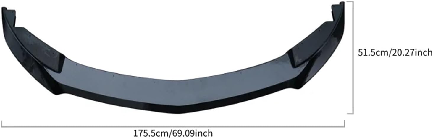 Compatible for Cadillac CT5 Front Lip Bumper Integrated Great Standard Accessories