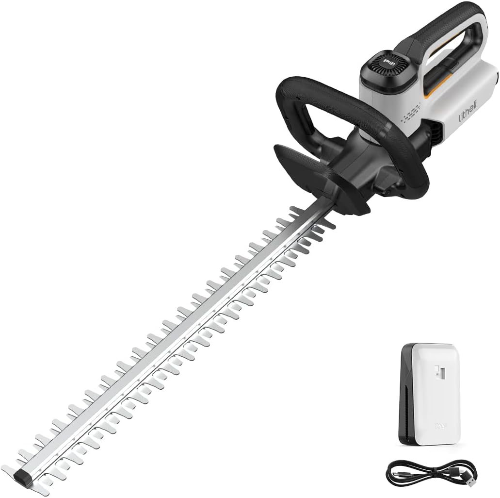 Litheli 20V Cordless Hedge Trimmer 20