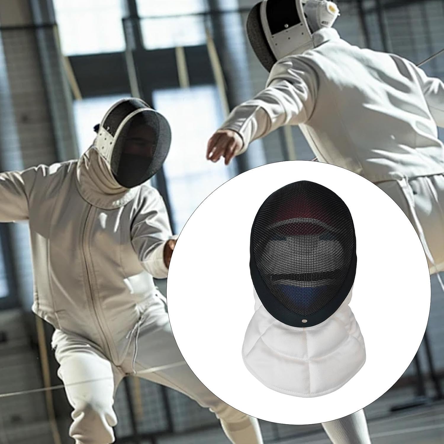 Fencing Face Cover Protector Universal,Protection,Kendo,Fencing for Practice Training Accessories