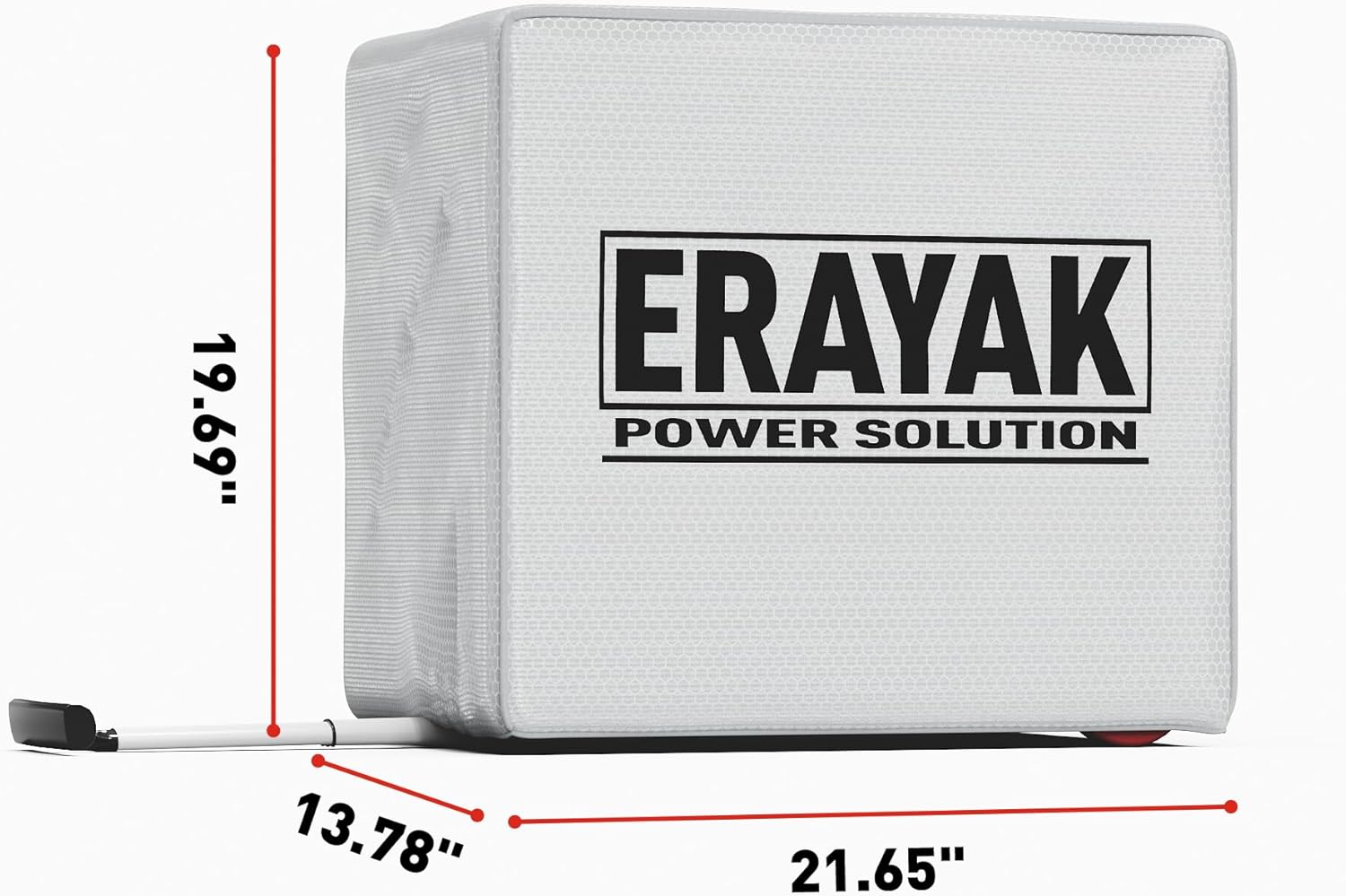 Complete Power and Protection: ERAYAK 2400W Generator & Weather-Resistant Cover