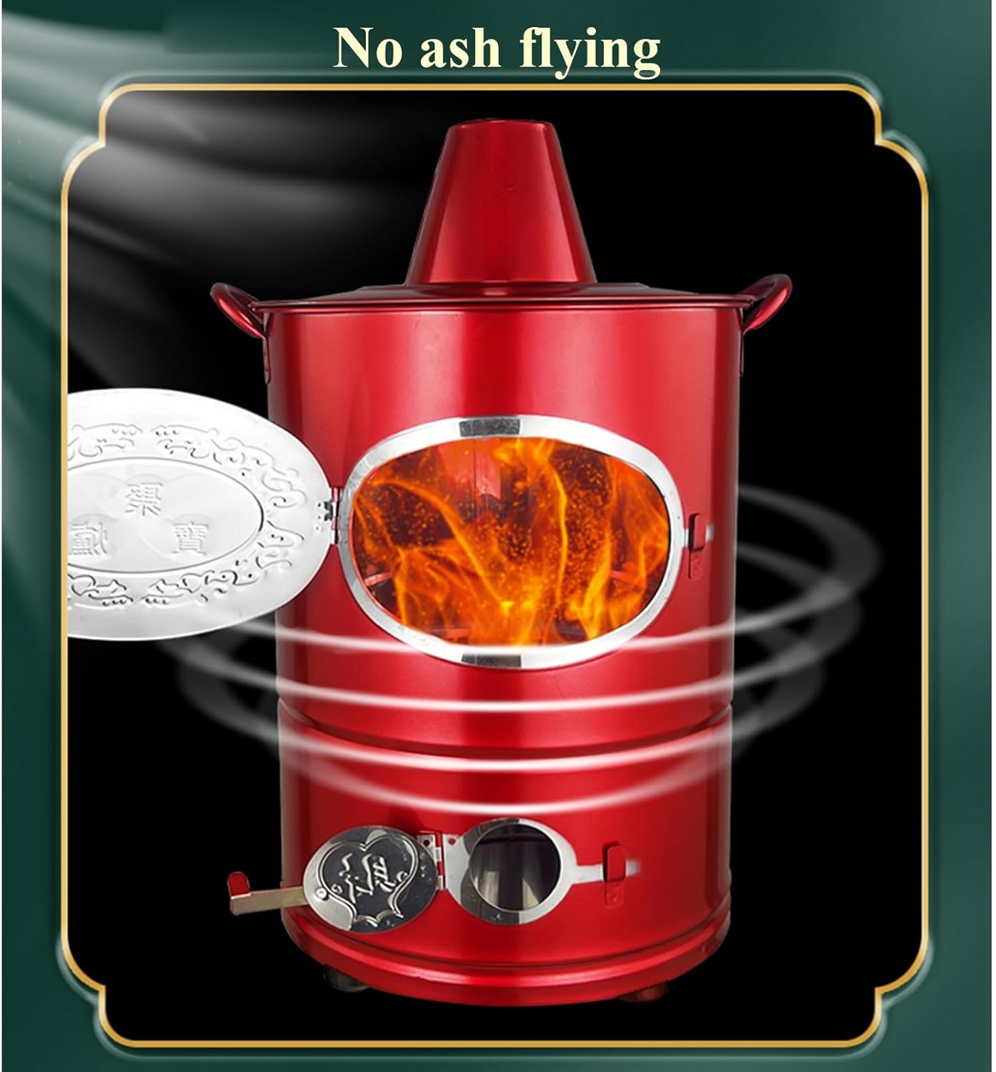 Burn Barrel Fire Pit Cage Trash Burning Containers Stainless Steel Garden Incinerator Outdoor Bin Barrel for Paper Leaf Trash Wood Backyard Bonfire Cage Courtyard Indoor Outdo